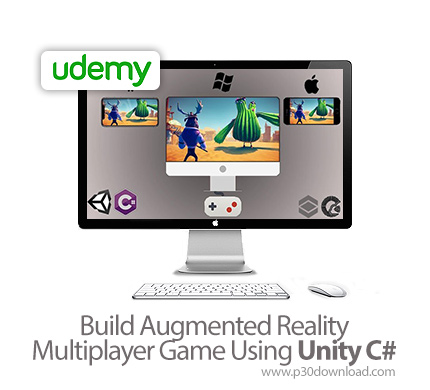 دانلود #Udemy Build Augmented Reality Multiplayer Game Using Unity C - آموزش ساخت بازی واقعیت افزوده