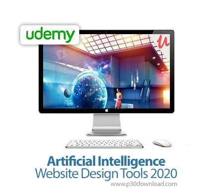 دانلود Udemy Artificial Intelligence Website Design Tools 2020 - آموزش ساخت وب سایت ابزار هوش مصنوعی