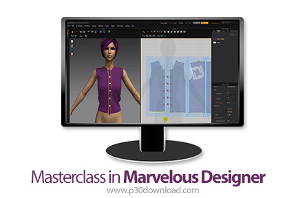 دانلود Skillshare Masterclass in Marvelous Designer - آموزش تسلط بر نرم افزار مارولس دیزاینر