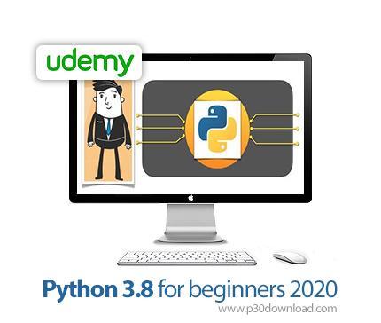 دانلود Udemy Python 3.8 for beginners 2020 - آموزش مقدماتی پایتون 3.8