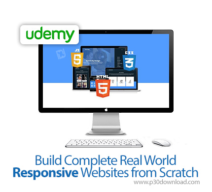 دانلود Udemy Build Complete Real World Responsive Websites from Scratch - آموزش کامل وب سایت های پاس
