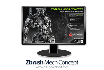 دانلود Artstation Zbrush Mech Concept - آموزش مفاهیم مش در زیبراش