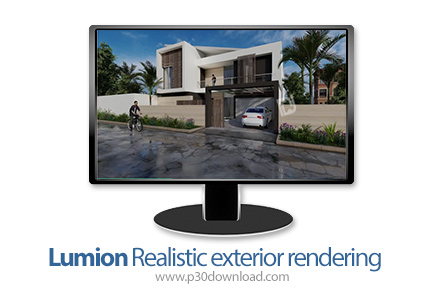 دانلود Skillshare Lumion Realistic exterior rendering - آموزش طراحی خارجی واقع گرایانه با لومیون