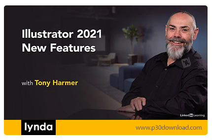 دانلود Lynda Illustrator 2021 New Features - آموزش ویژگی های جدید ادوبی ایلاستریتور 2021