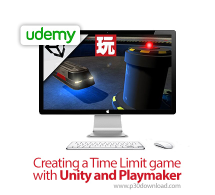 دانلود Udemy Creating a Time Limit game with Unity and Playmaker - آموزش ساخت بازی های محدودیت زمانی