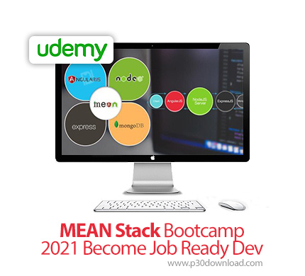 دانلود Udemy MEAN Stack Bootcamp 2021 Become Job Ready Dev - آموزش توسعه وب با مین استک