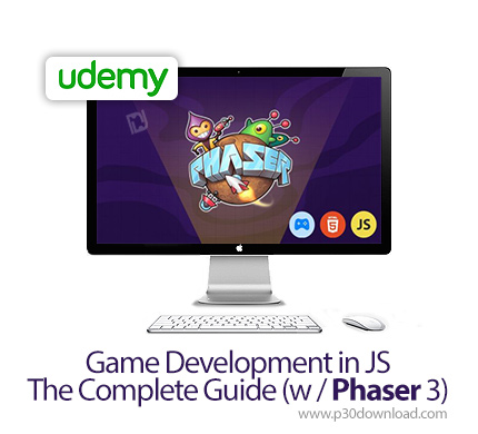 دانلود Udemy Game Development in JS - The Complete Guide (w / Phaser 3) - آموزش توسعه بازی با جاوا ا