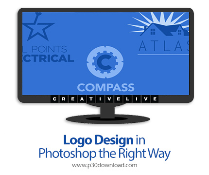 دانلود Creativelive Logo Design in Photoshop the Right Way - آموزش طراحی لوگو در فتوشاپ