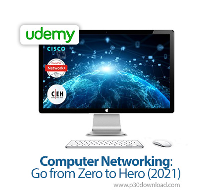 دانلود Udemy Computer Networking : Go from Zero to Hero (2021) - آموزش مقدماتی تا پیشرفته شبکه های ک