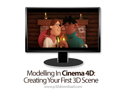 دانلود Skillshare Modelling In Cinema 4D: Creating Your First 3D Scene - آموزش مدلسازی در سینما فورد