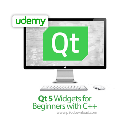 دانلود ++Udemy Qt 5 Widgets for Beginners with C - آموزش ویجت های کیوت 5