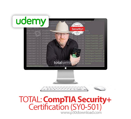 دانلود Udemy TOTAL: CompTIA Security+ Certification (SY0-501) - آموزش مدرک رسمی کامپتیا سکیوریتی پلا