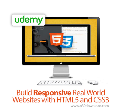 دانلود Udemy Build Responsive Real World Websites with HTML5 and CSS3 - آموزش ساخت وب سایت پاسخگو با