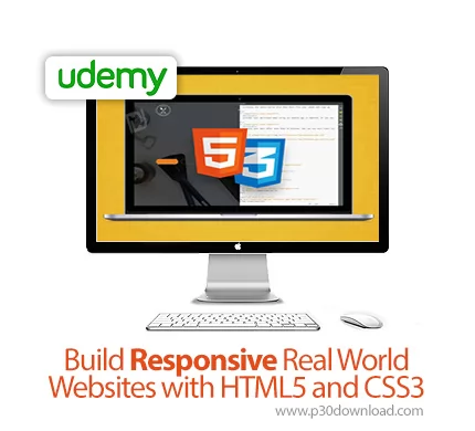 Udemy Build Responsive Real World Websites With HTML5 And CSS3 آموزش س