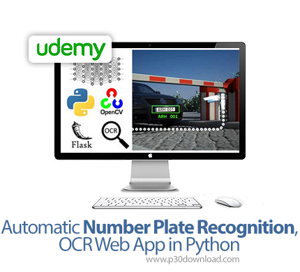 دانلود Udemy Automatic Number Plate Recognition, OCR Web App in Python - آموزش تشخیص خودکار شماره پل