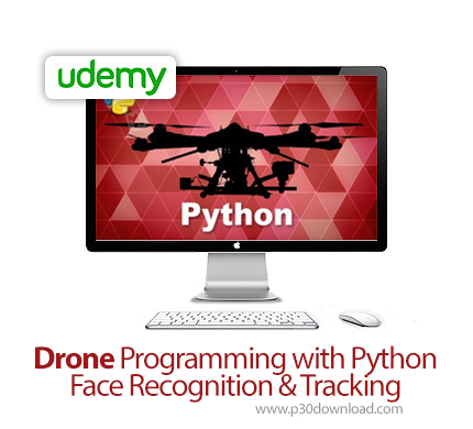 دانلود Udemy Drone Programming with Python - Face Recognition & Tracking - آموزش برنامه نویسی پهپاد 