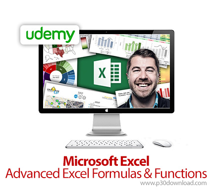 دانلود Udemy Microsoft Excel - Advanced Excel Formulas & Functions - آموزش اکسل - توابع و فرمول های 