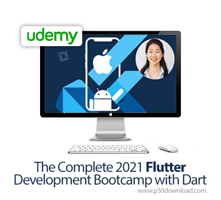 دانلود Udemy The Complete 2021 Flutter Development Bootcamp with Dart - آموزش کامل فلاتر 2021 همراه 