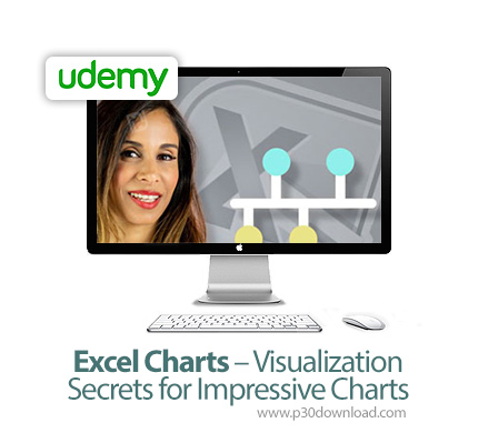 دانلود Udemy Excel Charts - Visualization Secrets for Impressive Charts - آموزش نمودارهای اکسل