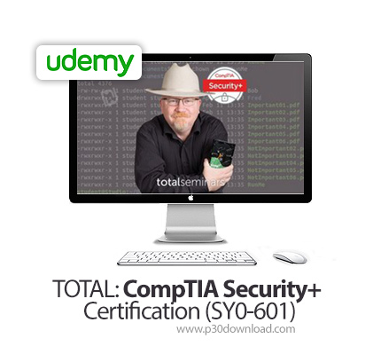 دانلود Udemy TOTAL: CompTIA Security+ Certification (SY0-601) - آموزش مدرک کامپتیا سکوریتی پلاس