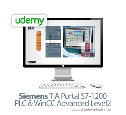 دانلود Udemy Siemens TIA Portal S7-1200 PLC & WinCC Advanced Level2 - آموزش پیشرفته کار با پی ال سی 