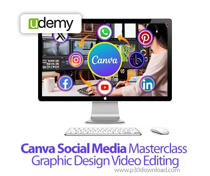 دانلود Canva Social Media Masterclass Graphic Design Video Editing ...
