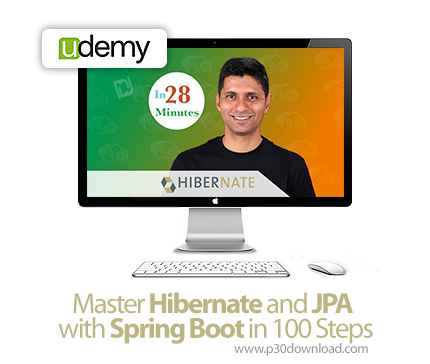 دانلود Master Hibernate and JPA with Spring Boot in 100 Steps - آموزش هایبرنت و جی‌پی‌ای با اسپرینگ‌