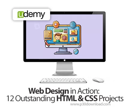 دانلود Web Design in Action: 12 Outstanding HTML & CSS Projects آموزش ...