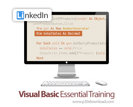 دانلود Visual Basic Essential Training - آموزش برنامه نویسی ویژوال بیسیک