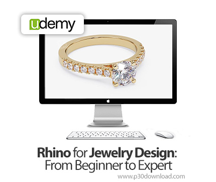 دانلود Rhino for Jewelry Design: From Beginner to Expert - آموزش طراحی جواهرات با راینو