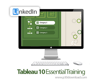 دانلود Tableau 10 Essential Training - آموزش تحلیل داده با تبلو 10