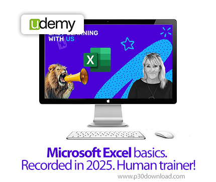 دانلود Microsoft Excel basics. Recorded in 2025. Human trainer! - آموزش کار با اکسل