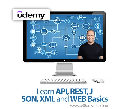دانلود Learn API, REST, JSON, XML and WEB Basics آموزش اکسامال، رست ...
