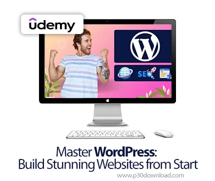 دانلود Master WordPress: Build Stunning Websites from Start - آموزش وردپرس
