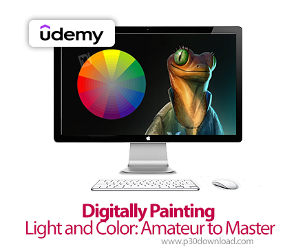 دانلود Digitally Painting Light and Color: Amateur to Master - آموزش نقاشی دیجیتالی