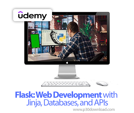 دانلود Flask: Web Development with Jinja, Databases, and APIs - آموزش فلسک