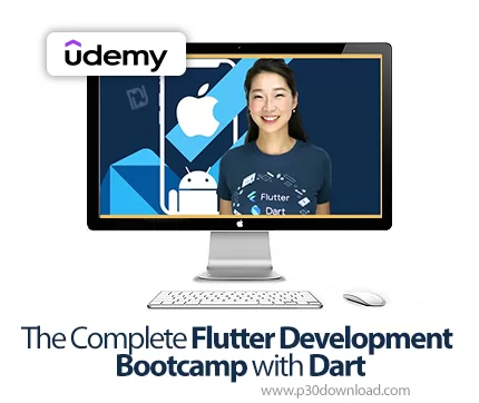 دانلود The Complete Flutter Development Bootcamp with Dart - آموزش فلاتر و دارت