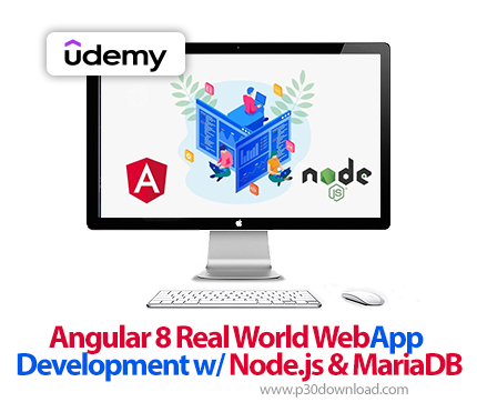 دانلود Angular 8 Real World WebApp Development w/ Node.js MariaDB - آموزش توسعه وب اپ با آنگولار 8 و