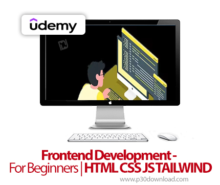 دانلود Frontend Development - For Beginners | HTML CSS JS TAILWIND - آموزش اچ‌تی‌ام‌ال، سی‌اس‌اس، جا