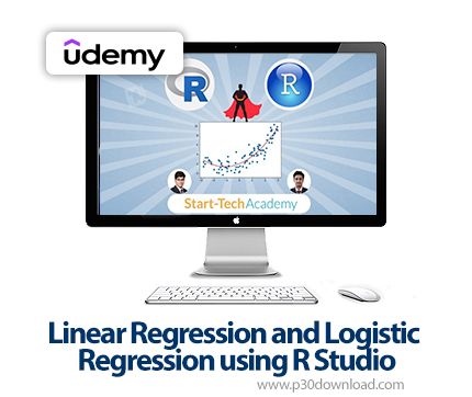 دانلود Linear Regression and Logistic Regression using R Studio - آموزش آر استودیو