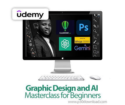 دانلود Graphic Design and AI Masterclass for Beginners - آموزش
