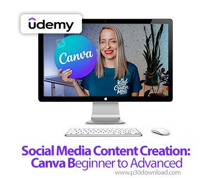 دانلود Social Media Content Creation: Canva Beginner to Advanced - آموزش کانوا