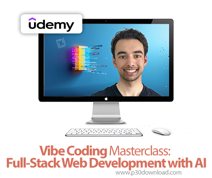 دانلود Vibe Coding Masterclass: Full-Stack Web Development with AI - آموزش توسعه فول‌استک وب