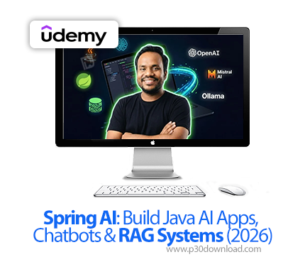 دانلود Spring AI: Build Java AI Apps, Chatbots & RAG Systems (2026) - آموزش اسپرینگ ای‌آی