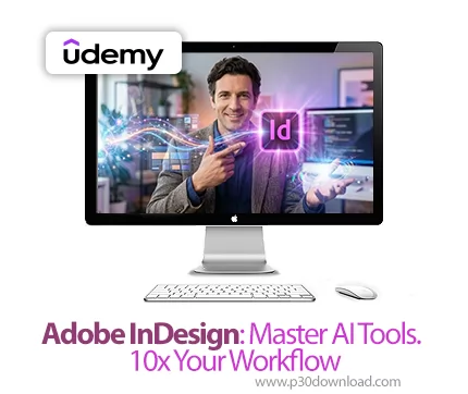 دانلود Adobe InDesign: Master AI Tools. 10x Your Workflow آموزش ادوبی ...