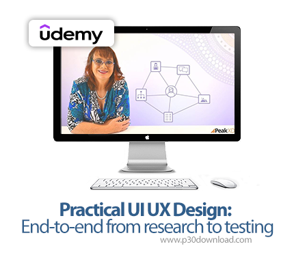 دانلود Practical UI UX Design: End-to-end from research to testing - آموزش طراحی رابط کاربری