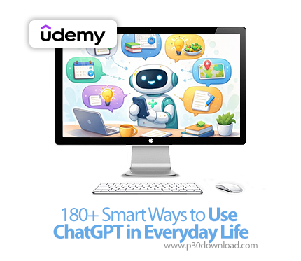 دانلود 180+ Smart Ways to Use ChatGPT in Everyday Life - آموزش چت‌جی‌پی‌تی