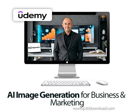 دانلود AI Image Generation for Business & Marketing - آموزش تولید تصویر با هوش مصنوعی