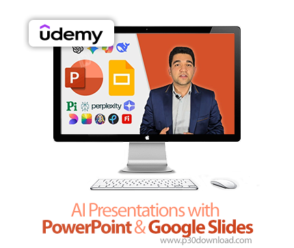 دانلود AI Presentations with PowerPoint & Google Slides - آموزش پاورپوینت و گوگل اسلایدز