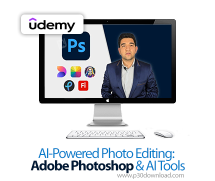 دانلود AI-Powered Photo Editing: Adobe Photoshop & AI Tools - آموزش ادوبی فتوشاپ